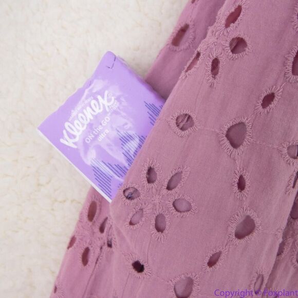 Eloquii Eyelet Tie Front Maxi Dress,‎ 16 - Picture 9 of 16